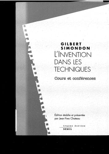 Tapa de L' invention dans les techniques