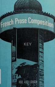Tapa de Key to French prose composition