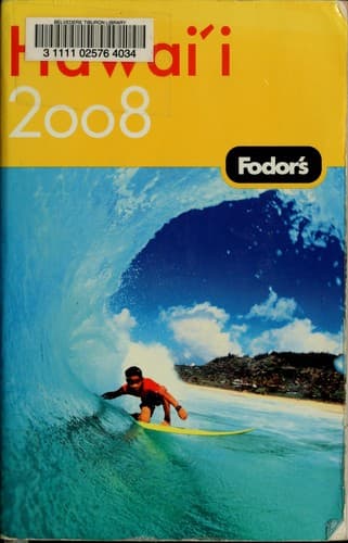 Tapa de Fodor's 2008 Hawai'i