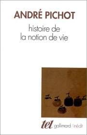 Tapa de Histoire de la notion de vie