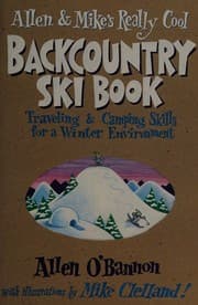 Tapa de Allen & Mike's really cool backcountry ski book