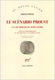 Tapa de Le Scénario Proust