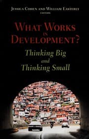 Tapa de What works in development?