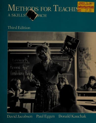 Tapa de Methods for teaching