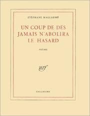 Tapa de Un coup de dés jamais n'abolira le hasard