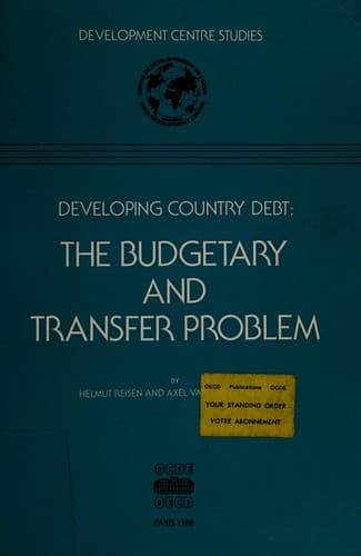 Tapa de Developing country debt