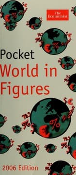 Tapa de The Economist pocket world in figures