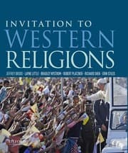 Tapa de Invitation to Western Religions