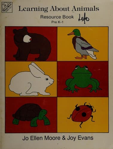 Tapa de Learning about animals