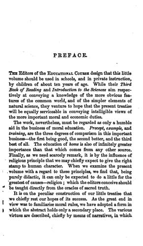 Tapa de The Moral Class-book