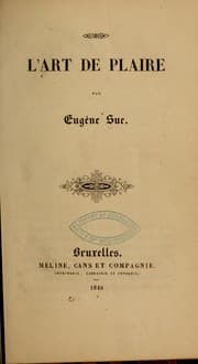 Tapa de L'art de plaire