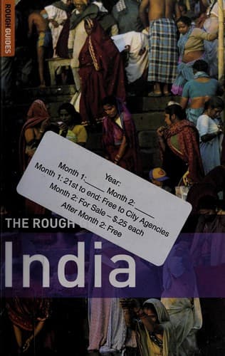 Tapa de The rough guide to India
