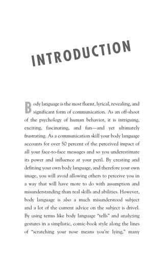 Tapa de Body language rules