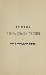 Tapa de Leitfaden zum praktischen erlernen der Harmonie