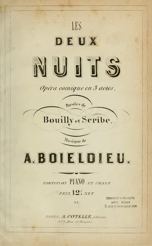 Tapa de Les deux nuits