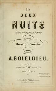 Tapa de Les deux nuits