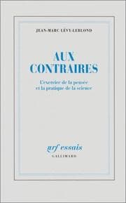 Tapa de Aux contraires