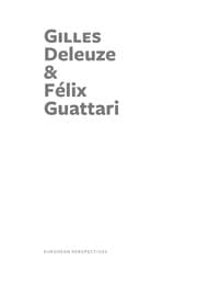 Tapa de Gilles Deleuze and Félix Guattari