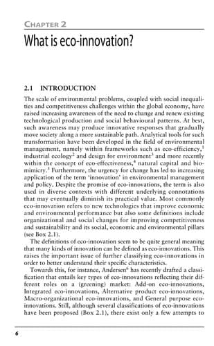 Tapa de Eco-innovation