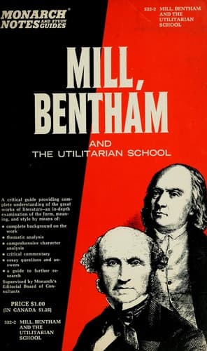 Tapa de Bentham, Mill and the utilitarians