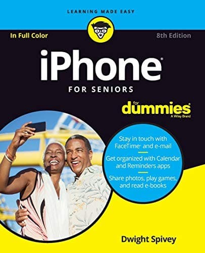 Tapa de iPhone for seniors for dummies