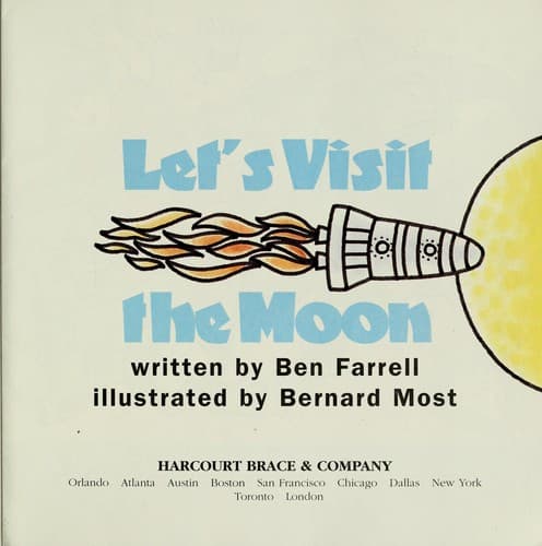 Tapa de Let's visit the moon