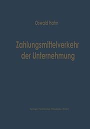Tapa de Zahlungsmittelverkehr der Unternehmung