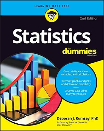Tapa de Statistics For Dummies