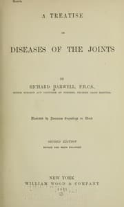 Tapa de A treatise on diseases of the joints