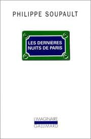Tapa de Les dernières nuits de Paris