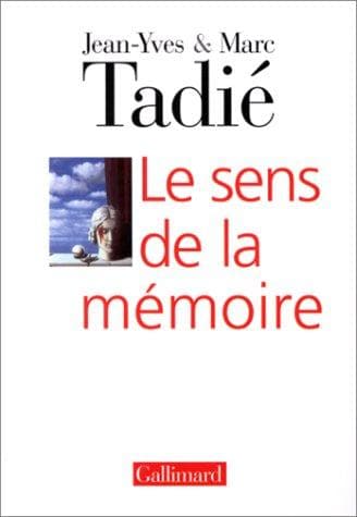 Tapa de Le sens de la mémoire