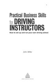 Tapa de Practical business skills for driving instructors