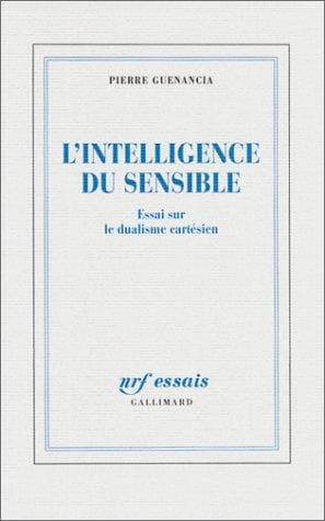 Tapa de L' intelligence du sensible