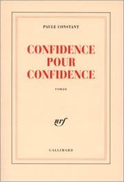 Tapa de Confidence Pour Confidence