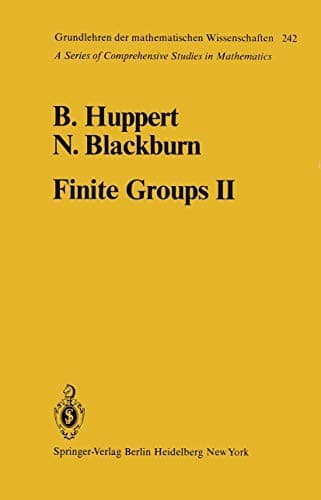 Tapa de Finite Groups II