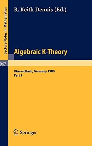 Tapa de Algebraic K ― Theory