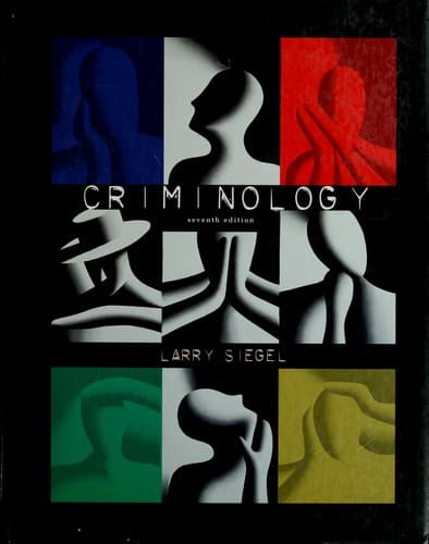 Tapa de Criminology