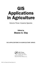 Tapa de GIS applications in agriculture