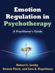 Tapa de Emotion regulation in psychotherapy