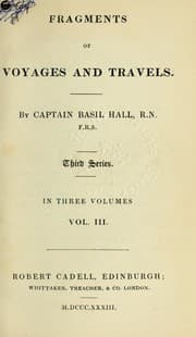 Tapa de Fragments of voyages and travels