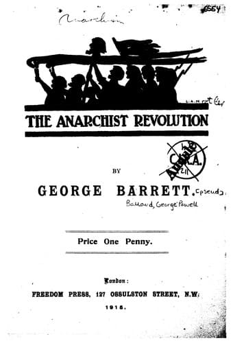 Tapa de The Anarchist Revolution