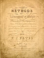 Tapa de Méthode élémentaire et abrégée d'harmonie et d'accompagnement