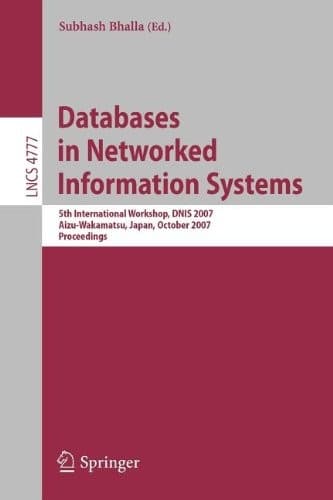 Tapa de Databases in Networked Information Systems