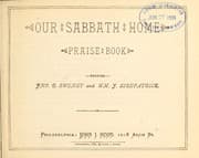 Tapa de Our Sabbath home praise book