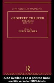 Tapa de Geoffrey Chaucer