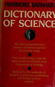 Tapa de Hammond Barnhart dictionary of science