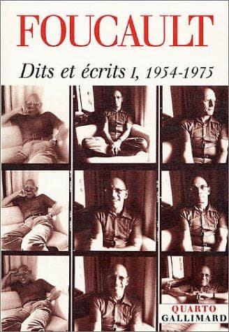 Tapa de Dits et Ecrits, tome 1