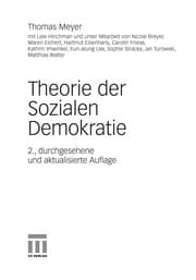 Tapa de Theorie der sozialen Demokratie