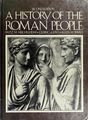 Tapa de A history of the Roman people