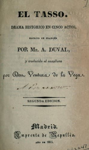 Tapa de El Tasso